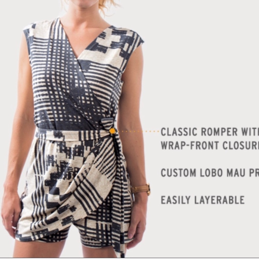 Betabrand Wrap Skort Romper